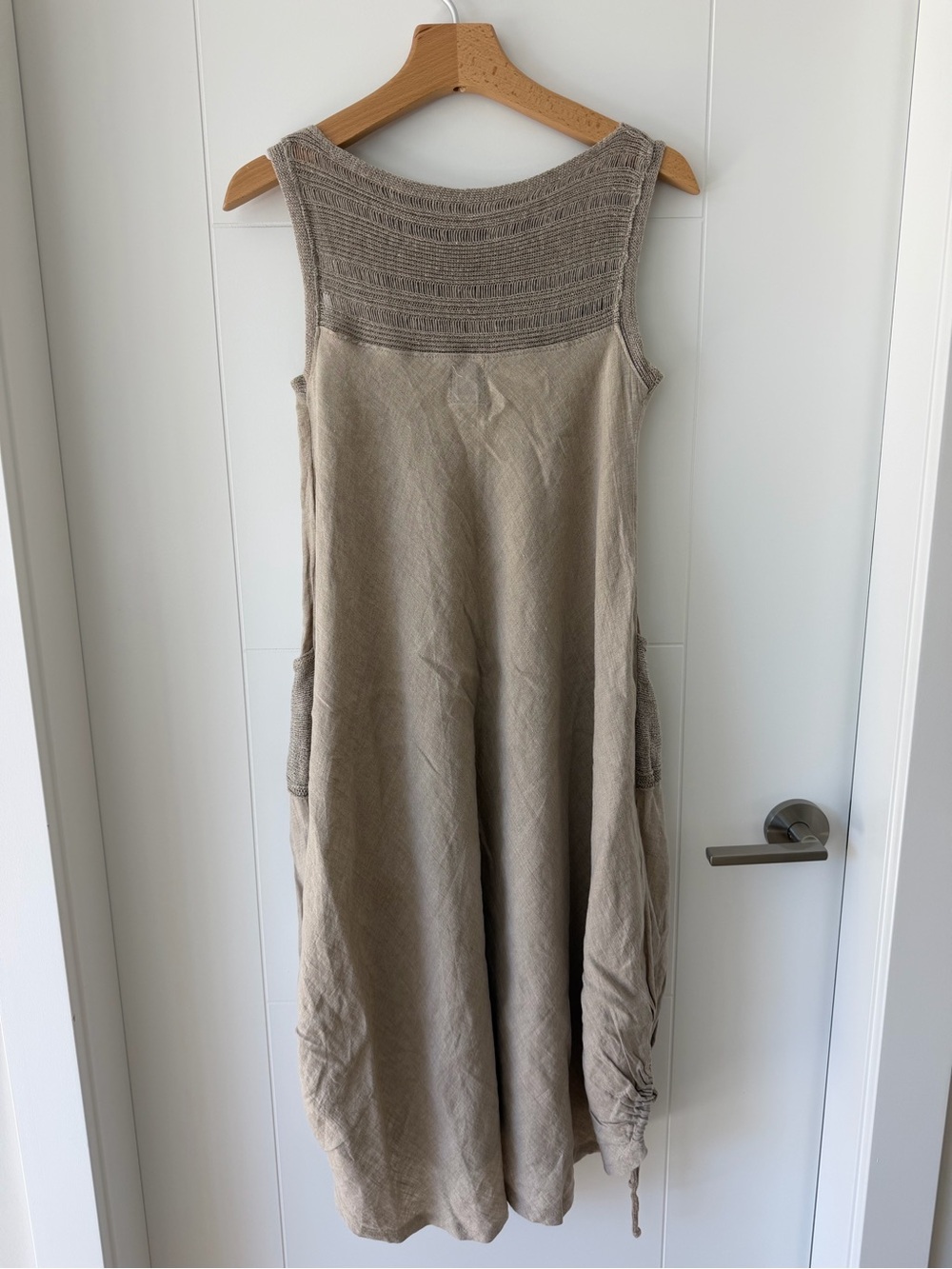 Beata Chrzanowska Artisan Linen Dress – Rare Designer Piece – 100% Linen Size S - Picture 3 of 13